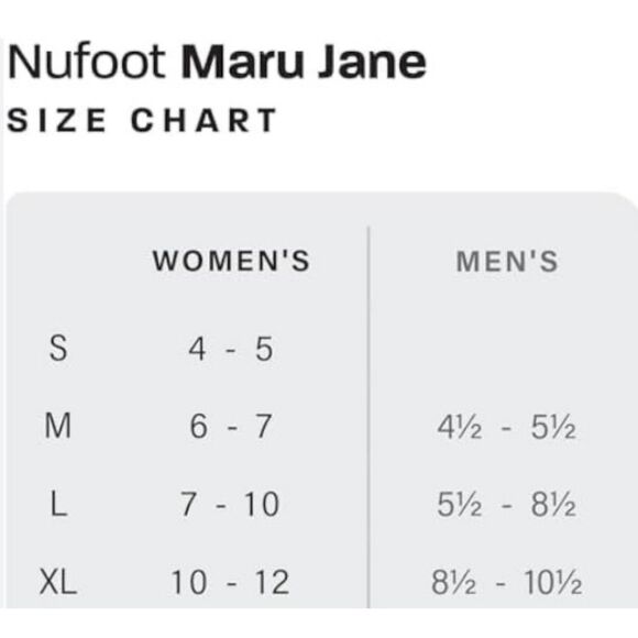 Nufoot Mary Jane Stretch Indoor Non Slip Slippers - Size Medium - Picture 6 of 6